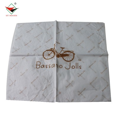 Wholesale Packaging  Black logo wrapping tissue paper