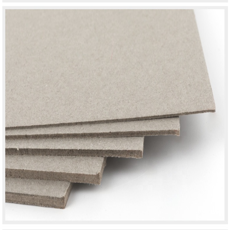 Wholesale grade AA grey chip card board for notebook/ bookbinding